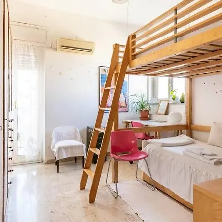Séjour chez l'habitant Large E Small Private Bathroom Between Mondello And Old Town! Free Park! *