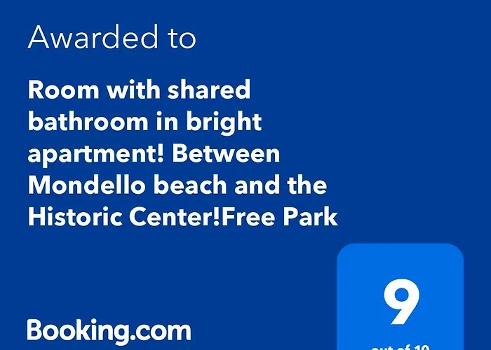 Large E Small Private Bathroom Between Mondello And Old Town! Free Park! Палермо